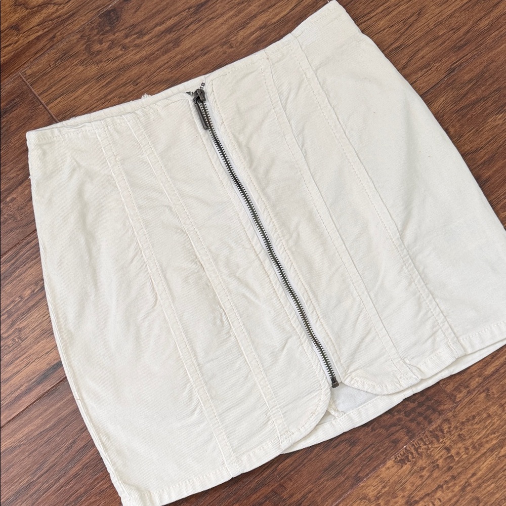 We•The•Free Corduroy Mini Skirt
